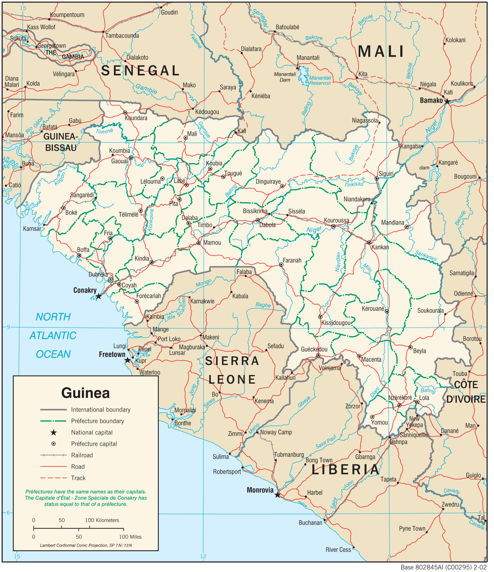 map Gine