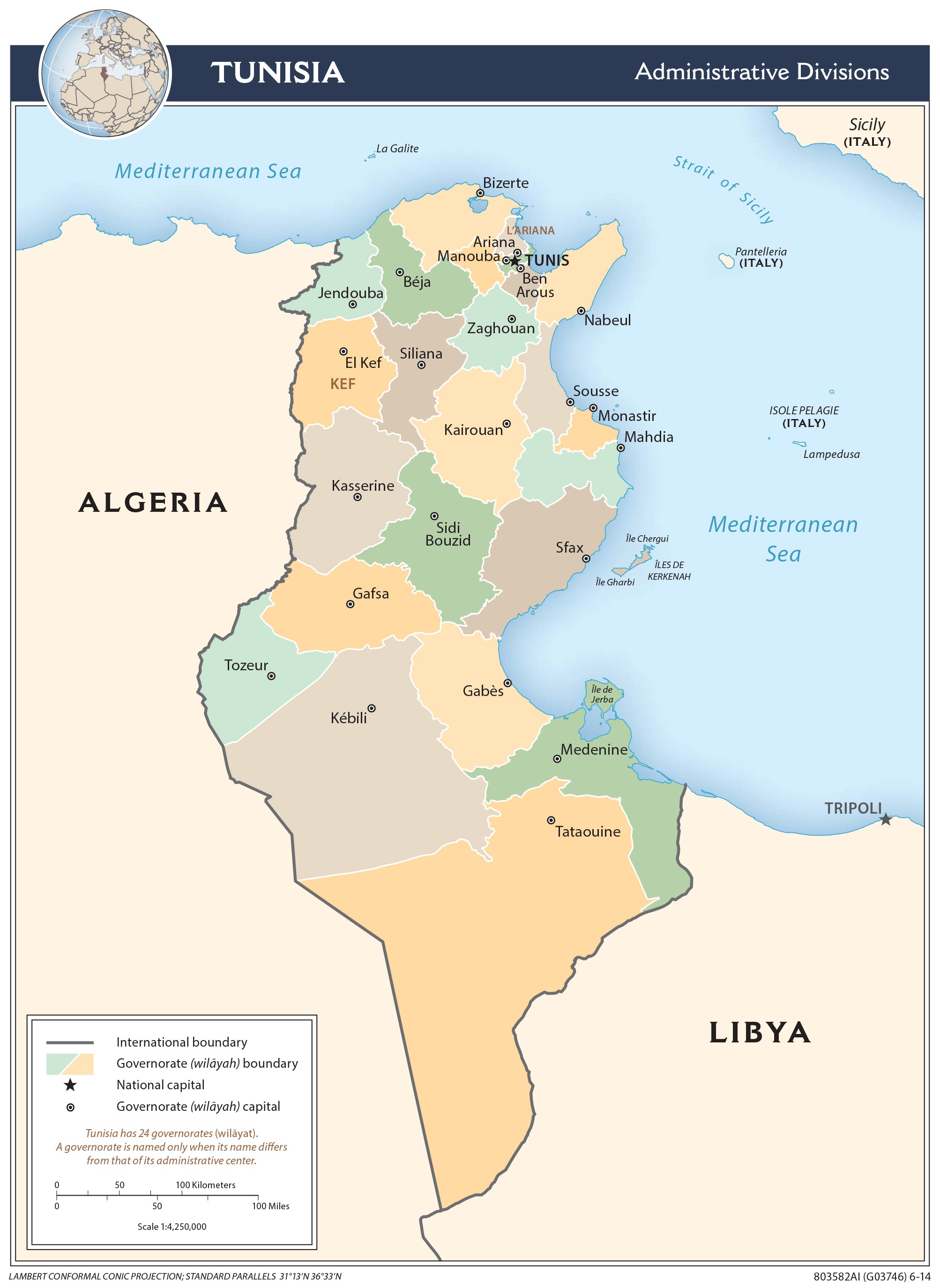 map Tunus